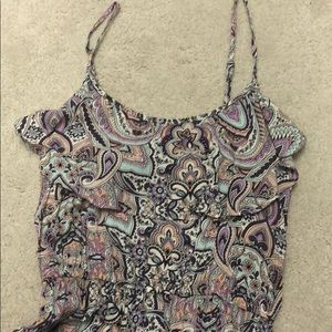 Paisley maxi dress